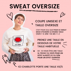 Sweat Crème Bouche Margot FEMME Faubourg54