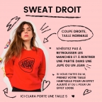 Sweat Game Lover Noir FEMME Faubourg54