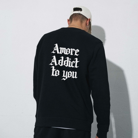 Sweat Noir Amore Addict To You