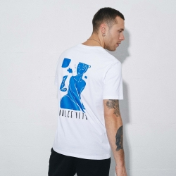 T-shirt Blanc Dolce Vita Farniente HOMME Faubourg54