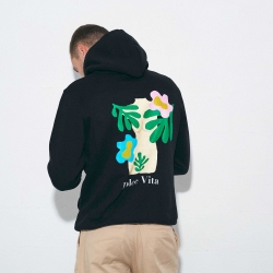 Sweat Noir Dolce Vita Fiori HOMME Faubourg54 Sweat Noir Dolce Vita Fiori HOMME Faubourg54