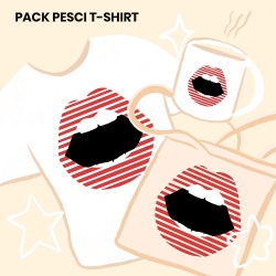 T-shirt Pack Bouche Pesci