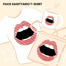 Pack T-shirt Bouche Sagittario