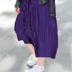 Jupe plissée violette FEMME Faubourg54