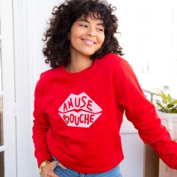 Sweat Rouge Amuse Bouche Rose FEMME Faubourg54