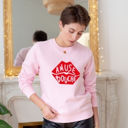 Sweat Rose Amuse Bouche Rouge FEMME Faubourg54