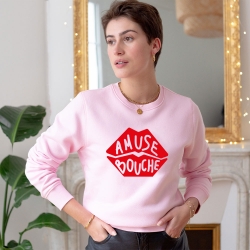 Sweat Rose Amuse Bouche Rouge FEMME Faubourg54