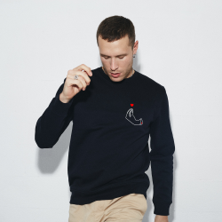 Sweat Noir Adriana HOMME Faubourg54