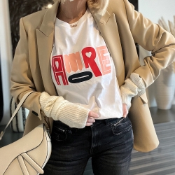 T-Shirt Blanc Emma by TrendyEmma