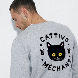 Sweat Gris Cattivo HOMME Faubourg54