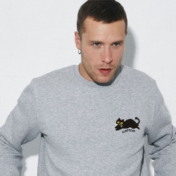 Sweat Gris Cattivo HOMME Faubourg54