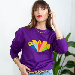 Sweat Violet Graou by TrendyEmma FEMME Faubourg54