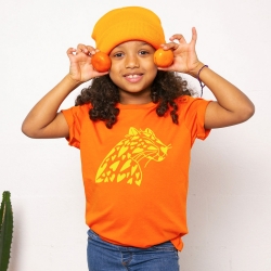 Orange T-shirt Ghepardo Kids