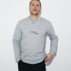 Sweat Gris Valentina HOMME Faubourg54