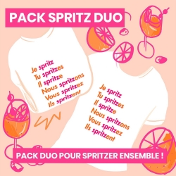 Pack 2 T-Shirts Blanc Spritzer T-shirts Faubourg54