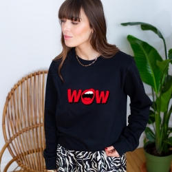 Sweat Noir Wow by TrendyEmma FEMME Faubourg54