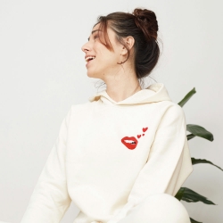 Sweat Crème Capuche Crop Martina Loves FEMME Faubourg54 Sweat Crème Capuche Crop Martina Loves FEMME Faubourg54