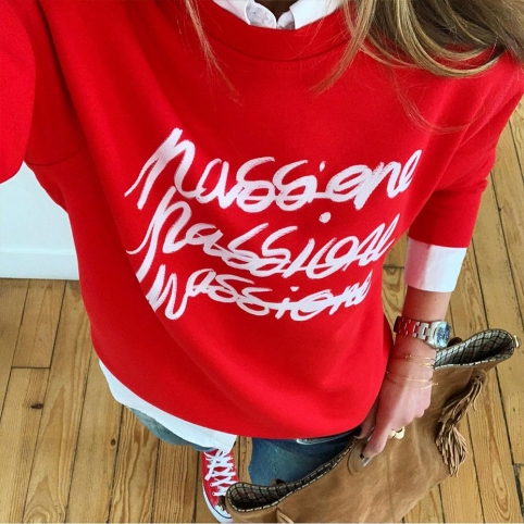 Sweat Rouge Monica by LesFutiles