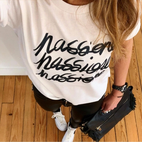 T-Shirt Blanc Monica by LesFutiles