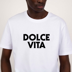 White T-Shirt Dolce Vita
