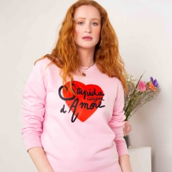 Pink Sweatshirt Canzone d'Amore