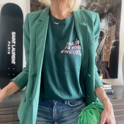 T-Shirt Vert Aline by TrendyEmma FEMME Faubourg54