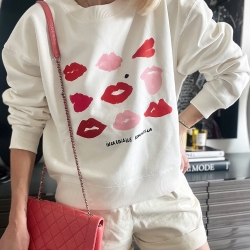 White Sweatshirt Romantica by TrendyEmma