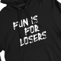 Sweat Capuche Noir Fun Is For Losers HOMME Faubourg54 Sweat Capuche Noir Fun Is For Losers HOMME Faubourg54