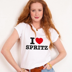 T-Shirt Blanc I Love Spritz