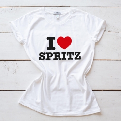 T-Shirt Blanc I Love Spritz T-Shirt Blanc I Love Spritz