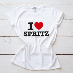 T-Shirt Blanc I Love Spritz