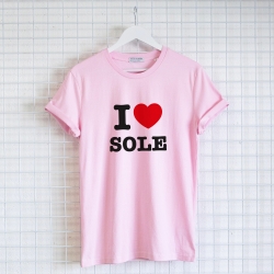 T-Shirt I Love Sole Rose