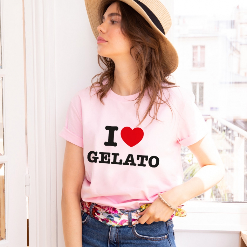 T-Shirt I Love Gelato FEMME Faubourg54