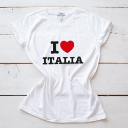 T-Shirt I Love Italia FEMME Faubourg54