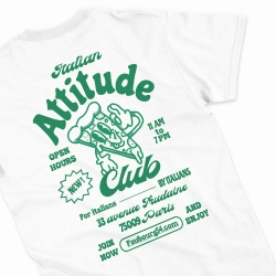 T-Shirt Italian Attitude Club HOMME Faubourg54 T-Shirt Italian Attitude Club HOMME Faubourg54