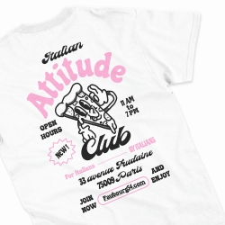 T-Shirt Italian Attitude Club HOMME Faubourg54