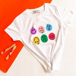 T-Shirt Blanc Emozioni Enfant ENFANTS Faubourg54