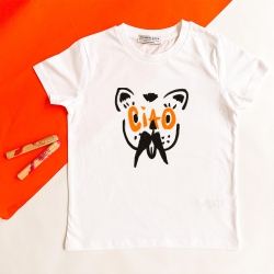 T-Shirt Blanc Ciao Roberto Enfant ENFANTS Faubourg54