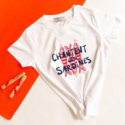 T-Shirt Blanc Sardines Enfant ENFANTS Faubourg54