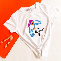 T-Shirt Blanc Il Tucano Enfant ENFANTS Faubourg54