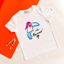 T-Shirt Blanc Il Tucano Enfant ENFANTS Faubourg54