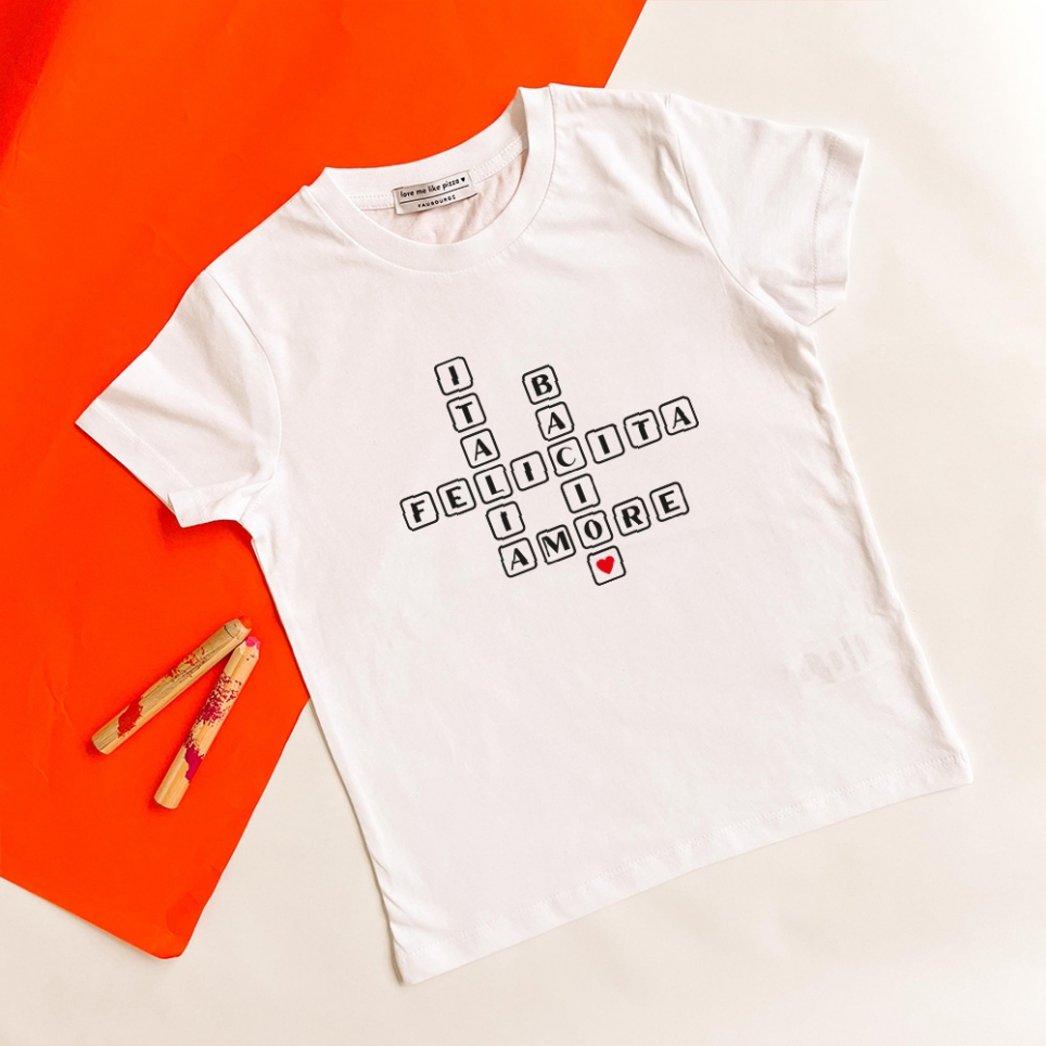 T-Shirt Blanc Gioco Enfant ENFANTS Faubourg54