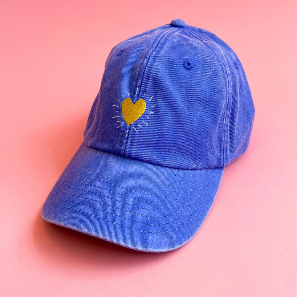 Casquette Denim Bleu Cobalt FEMME Faubourg54