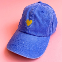 Casquette Denim Bleu Cobalt FEMME Faubourg54 Casquette Denim Bleu Cobalt FEMME Faubourg54