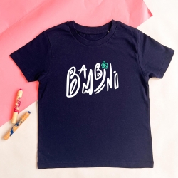 T-Shirt Bleu Marin Bambino Enfant ENFANTS Faubourg54