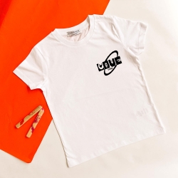 T-Shirt Blanc Love Corp Enfant ENFANTS Faubourg54