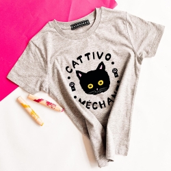 T-Shirt Gris Cattivo Enfant ENFANTS Faubourg54