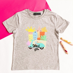 T-Shirt Gris Cittadina Enfant ENFANTS Faubourg54