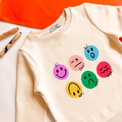 Sweat Crème Emozioni Enfant ENFANTS Faubourg54