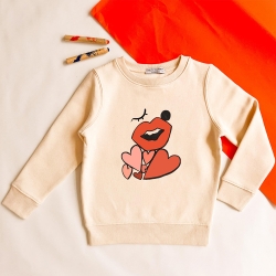 Sweat Crème Bouche Nina Enfant ENFANTS Faubourg54